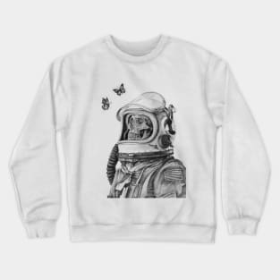 Butterflies in Space Crewneck Sweatshirt